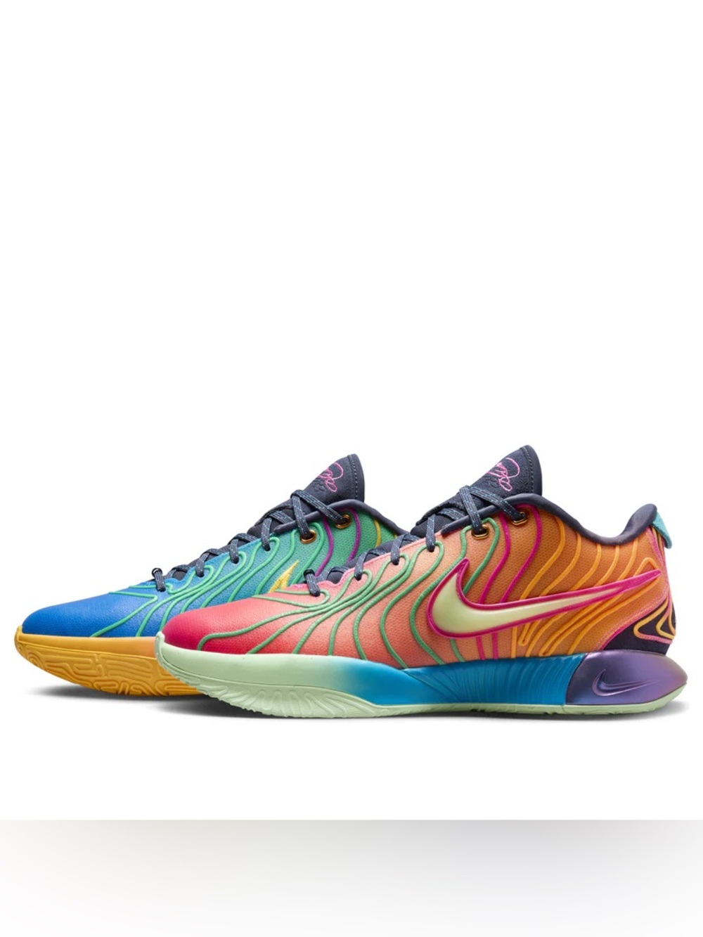 Nike LeBron James XXI 21 Optimism Multicolor HF5353-400 sz 12 Men's
